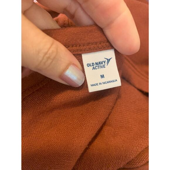 Old Navy active burnt orange long sleeves top size M - Picture 3 of 8